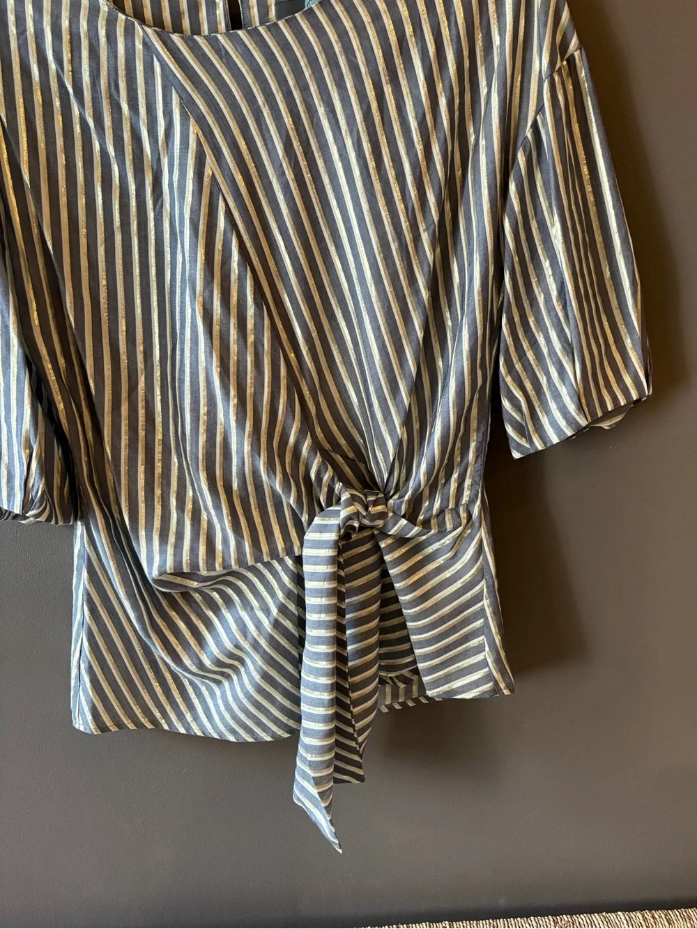 Eva Franco Yang Top-Gibson Stripe - Size 0